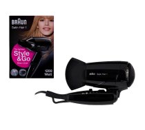 Braun HD130 hair dryer 1200 W Black