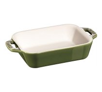 Staub Rectangular Ceramic Platter - 400 ml, Green