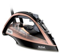 Tefal Ultimate Pure FV9845 iron Dry & Steam iron Durilium Autoclean soleplate 3200 W Black, Copper