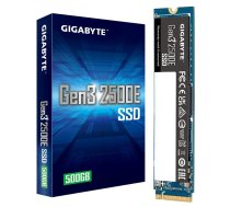 Gigabyte SSD | G325E500G | 500 GB | SSD interface PCIe 3.0x4, NVMe1.3 | Read speed 2300 MB/s | Write speed 1500 MB/s