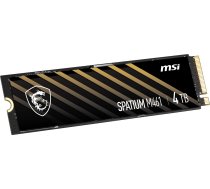 MSI SPATIUM M461 PCIe 4.0 NVMe M.2 4TB PCI Express 4.0 3D NAND