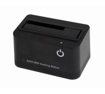 Gembird HD32-U2S-5 docking station for 2.5 "and 3.5" hard drives USB 2.0 Type-A Black