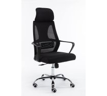 Topeshop FOTEL NIGEL CZERŃ office/computer chair Padded seat Mesh backrest