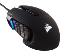 Corsair Scimitar RGB Elite mouse Right-hand USB Type-A Optical 18000 DPI