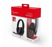 Gembird GHS-402 headphones/headset Wired Head-band Gaming Black