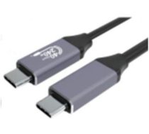 Gembird CCBP-USB4-CMCM240-1.5M Premium USB 4 Type-C charging and data cable, 40 Gbps, 240 W, 1.5m