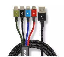 Universal 4 in 1 charging cable I-BOX USB IKUM4W1