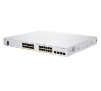 CBS250 Smart 24-port GE, Partial PoE, 4x1G SFP