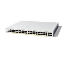 Cisco Catalyst 1300-48P-4X Managed Switch, 48 Port GE, PoE, 4x10GE SFP+, Limited Lifetime Protection (C1300-48P-4X)