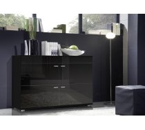 Cama sideboard LOGO II NIGHT 120/42/78 black/black gloss