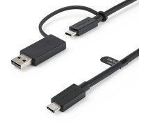 USB-C CABLE WITH USB-A ADAPTER/.