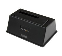 StarTech.com Single Bay USB 3.0 to SATA Hard Drive Docking Station, USB 3.0 (5 Gbps) Hard Drive Dock, External 2.5/3.5" SATA I/II/III HDD/SSD Docking Station, Top-Loading Hard Drive Bay