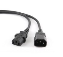 Gembird PC-189-VDE power cable Black 1.8 m C14 coupler