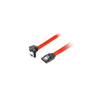 Lanberg CA-SASA-13CC-0030-R SATA cable 0.3 m SATA 7-pin Red