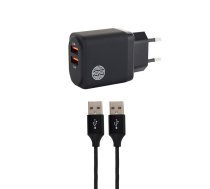 Our Pure Planet 24W Dual USB-A Wall Charger (EU port)