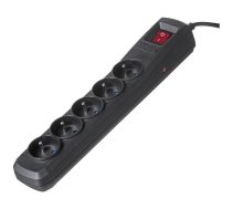 Activejet black power strip with cord ACJ COMBO 5G 1,5M/BEZP.AUTO/CZ