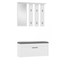 PARMA closet 100x35x180 cm, white