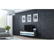 Cama TV stand VIGO NEW 30/140/40 grey/white gloss