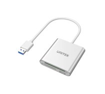 UNITEK Y-9313 card reader USB 3.2 Gen 1 (3.1 Gen 1) Silver