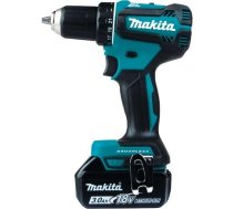 Makita DDF485RFJ drill 1900 RPM Keyless 1.7 kg Black, Blue