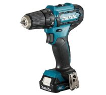 Makita DF333DSAE drill 1700 RPM Keyless 1.2 kg Black, Blue