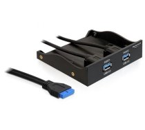 DeLOCK USB 3.0 Front Panel 2-Port - lagr