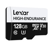 Lexar | Flash Memory Card | High-Endurance | 128 GB | microSDHC | Flash memory class UHS-I