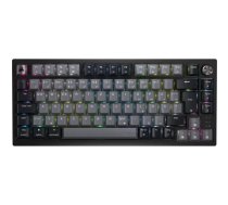 Corsair Gaming K65 Plus Wireless 75% RGB Gaming Keyboard, MLX RED - Black, Grey