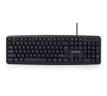 Gembird KB-U-103 keyboard USB US English Black