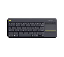 Logitech K400 Plus keyboard RF Wireless Dutch Black