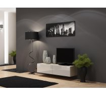 Cama TV stand VIGO 140 30/140/40 sonoma/white gloss