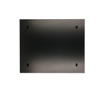 Extralink Rackmount cabinet 12U 600x600 AZH Black wall mounted, swing type