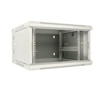 Extralink Rackmount cabinet 6U 600x600 AZH Gray wall mounted, swing type