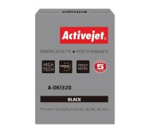 Activejet A-OKI320 Ribbon (replacement OKI 9002303; 3000000 characters; Supreme; black) 100 pieces