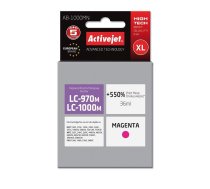 Activejet AB-1000MN Ink cartridge (replacement for Brother LC1000M/970M; Supreme; 35 ml; magenta).  Prints 550% more.