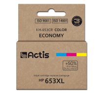 Actis KH-653CR printer ink, replacement HP 653XL 3YM74AE; Premium; 18ml; 300 pages; colour