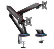 Gaming handle for 2 LCD monitors NanoRS RS887 17-32 "2x 8kg (max 16kg) vesa 75x75 and 100x100