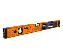 Neo Tools spirit level with electronic display and laser pointer 60 cm