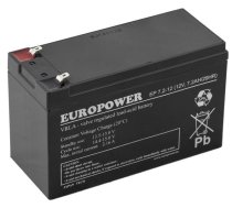 EUROPOWER EP Series AGM Battery 12V 7.2Ah (Service Life 6-9 Years)