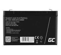 Green Cell AGM40 UPS battery Sealed Lead Acid (VRLA) 6 V 15 Ah