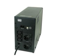 Gembird EG-UPS-033 uninterruptible power supply (UPS) Line-Interactive 1200 VA 720 W 3 AC outlet(s)