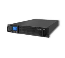 Qoltec 53946 Uninterruptible power supply UPS RACK | 2KVA | 1600 W | LCD