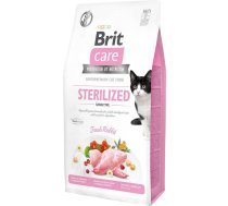 BRIT Care Grain Free Sterilized Sensitive - dry cat food - 7 kg