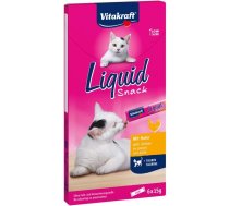 VITAKRAFT Liquid Snack Chicken - cat treats - 6 x 15g