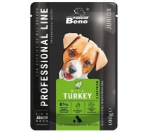 SUPER BENO Junior Turkey - Wet dog food - 100 g