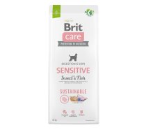 BRIT Care Dog Sustainable Sensitive Insect & Fish - dry dog food - 12 kg