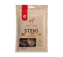 MACED Beef Steaks - Dog treat - 100 g