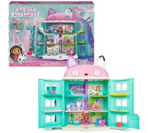 Gabby's Dollhouse Purrfect Dollhouse with 2 Toy Figures, 8 Furniture Pieces, 3 Accessories, 2 Deliveries and Sounds, Kids Toys for Ages 3 and up