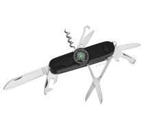 Pocket knife AZYMUT Izeron - 13 tools + belt pouch (HK20017-8BL)