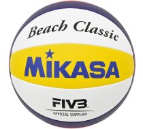 Mikasa Beach Classic Beach Volleyball white-yellow-blue BV551C-WYBR